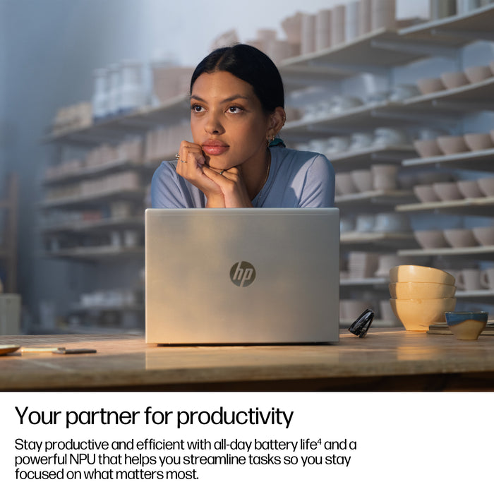 HP ProBook 4 G1q Next Gen AI PC, Snapdragon, 35.6 cm (14"), 1920 x 1200 pixels, 16 GB, 512 GB, Windows 11 Pro