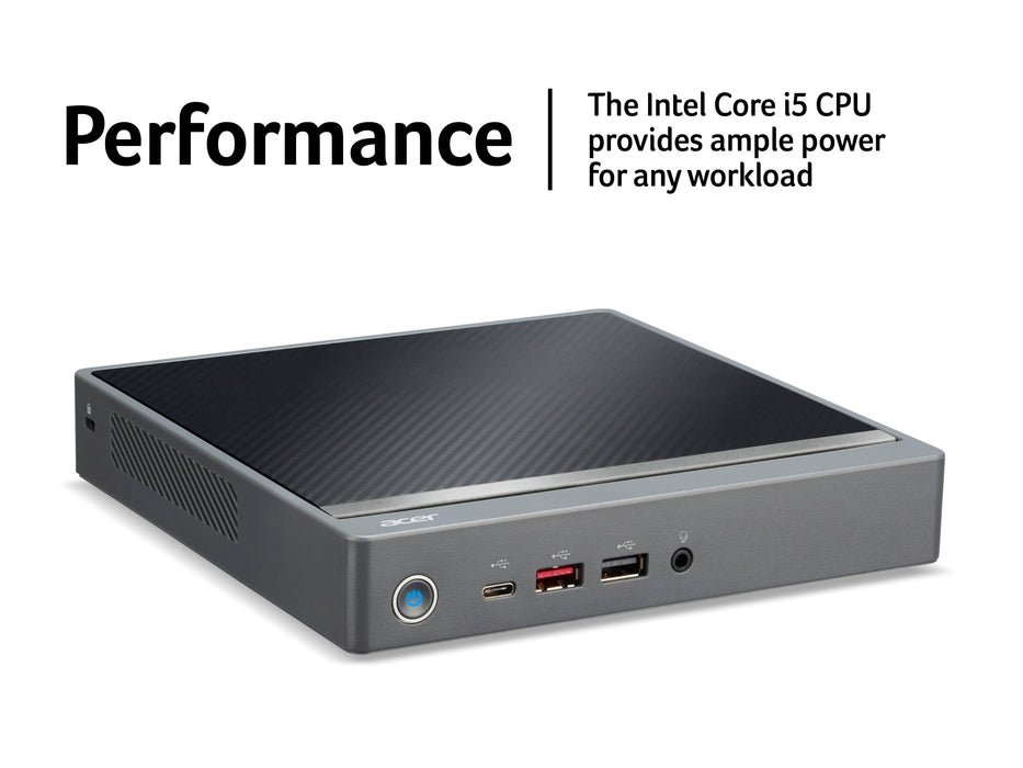 Acer Veriton N VN2590G I5-1335U 8GB/512GB W11P, Intel® Core™ i5, i5-1335U, 8 GB, DDR4-SDRAM, 512 GB, Windows 11 Pro