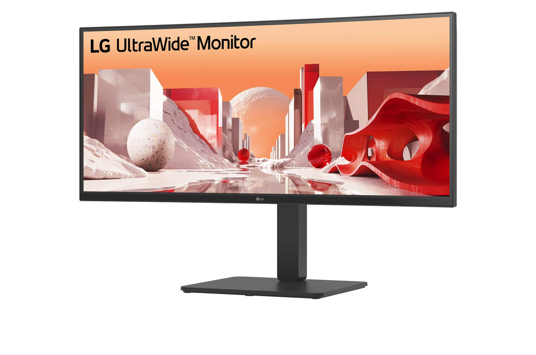 LG 34BA75QE-B.AEK, 86.4 cm (34"), 3440 x 1440 pixels, UltraWide Quad HD, LCD, 5 ms, Black