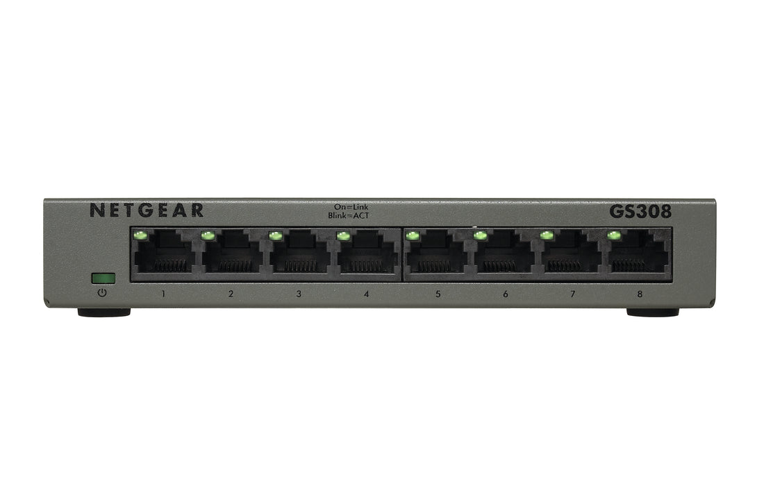 NETGEAR SOHO, Unmanaged, Gigabit Ethernet (10/100/1000), Full duplex, Wall mountable
