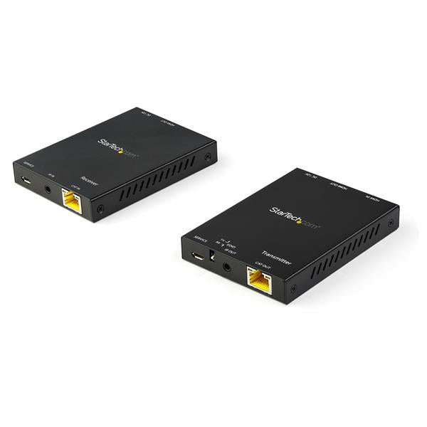 StarTech.com HDMI over CAT6 Extender Kit - 4K 60Hz, 3840 x 2160 pixels, AV transmitter & receiver, 50 m, Wired, Black, HDCP