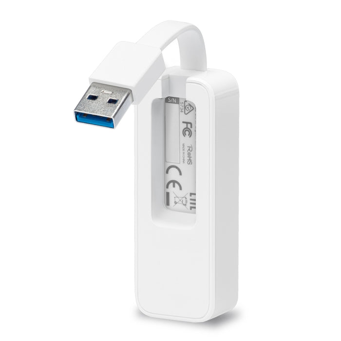 TP-Link UE300, Wired, USB, Ethernet, 1000 Mbit/s, White