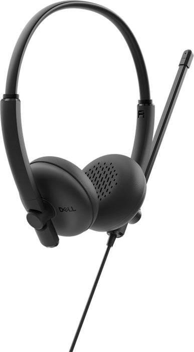 DELL WH125, Wired, Office/Call center, 20 - 20000 Hz, 125 g, Headset, Black