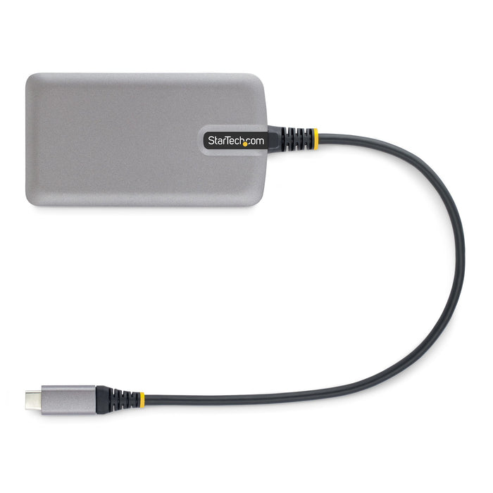 StarTech 4-Port USB-C Hub - 5Gbps - Bus Powered - USB C to 4x USB-A Hub w/ Optional Auxiliary Power Input - Portable Desktop/Laptop USB Hub - 1ft (30cm) Cable - USB Expansion Hub (5G4AB-USB-C-HUB)