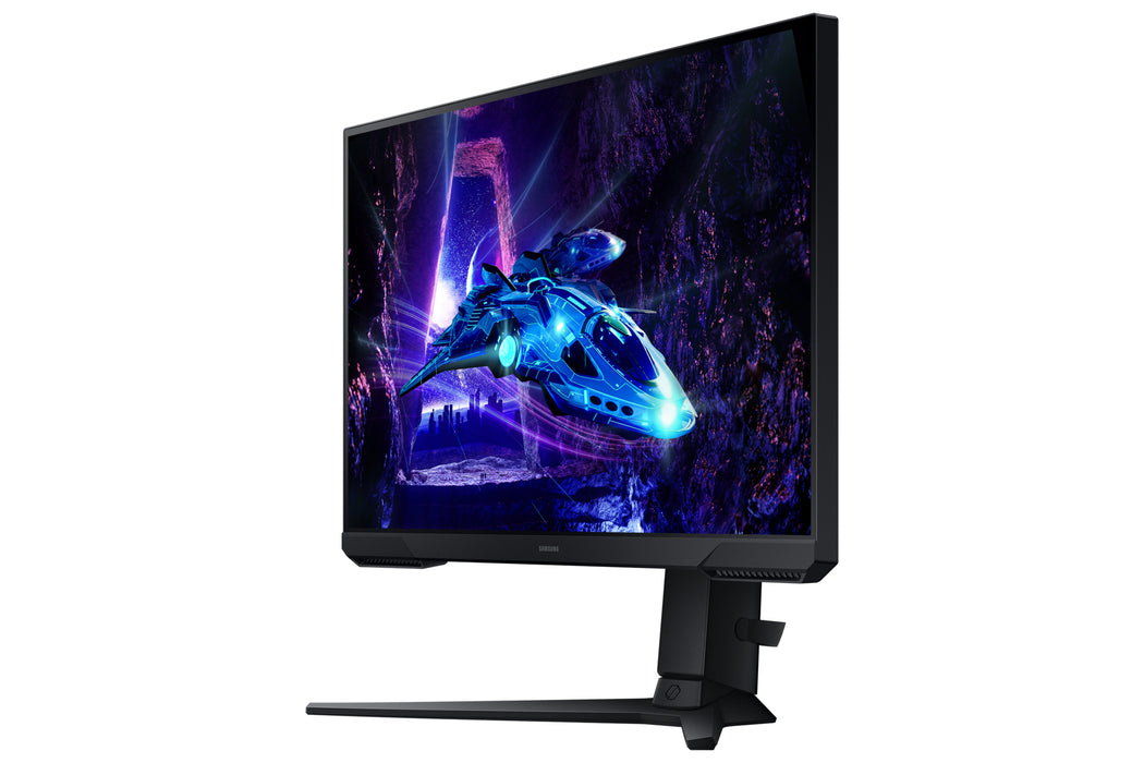 Samsung 24" Odyssey G30D, FHD, 180Hz Gaming Monitor, 61 cm (24"), 1920 x 1080 pixels, Full HD, LED, 1 ms, Black