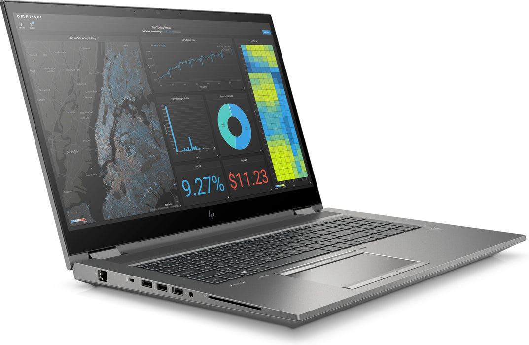 HP ZBook Fury 17 G7, Intel® Core™ i7, 2.6 GHz, 43.9 cm (17.3"), 1920 x 1080 pixels, 32 GB, 512 GB