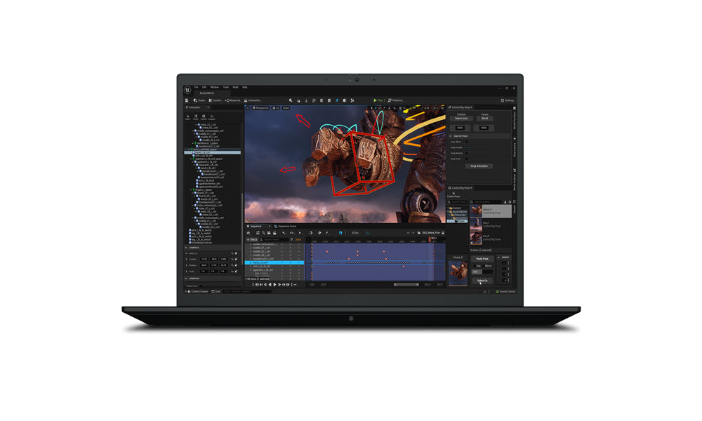 Lenovo ThinkPad P1 Gen 6, Intel® Core™ i9, 40.6 cm (16"), 2560 x 1600 pixels, 32 GB, 1 TB, Windows 11 Pro