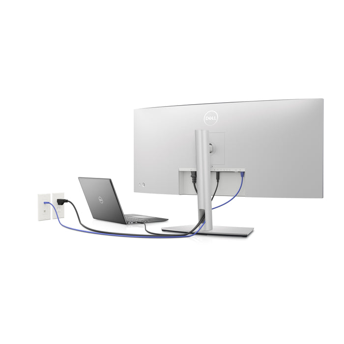 DELL UltraSharp U3423WE, 86.7 cm (34.1"), 3440 x 1440 pixels, UltraWide Quad HD, LCD, 8 ms, Silver