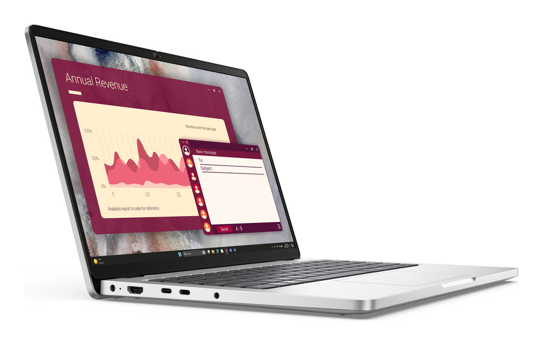 DELL Pro 14 PC14250, Intel Core Ultra 7, 35.6 cm (14"), 1920 x 1200 pixels, 16 GB, 512 GB, Windows 11 Pro