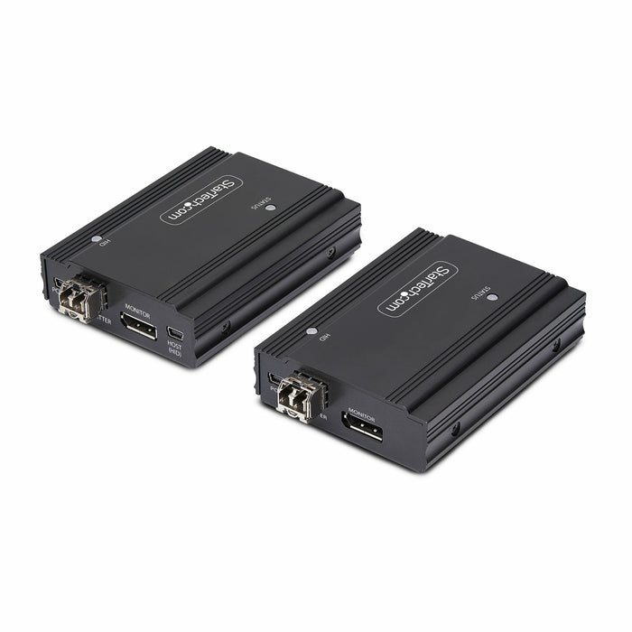 StarTech DisplayPort KVM Extender over Fiber Optic, 4K 60Hz, Console Extender Kit, Up to 984ft/300m , TAA (Multi-mode)