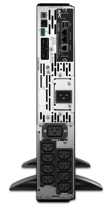 APC Smart-UPS X SMX3000RMHV2UNC - 3000VA, 8x C13, 1x C19 outlet, USB, expandable runtime, NMC, Line-Interactive, 3 kVA, 2700 W, Sine, 50/60 Hz, 208 V