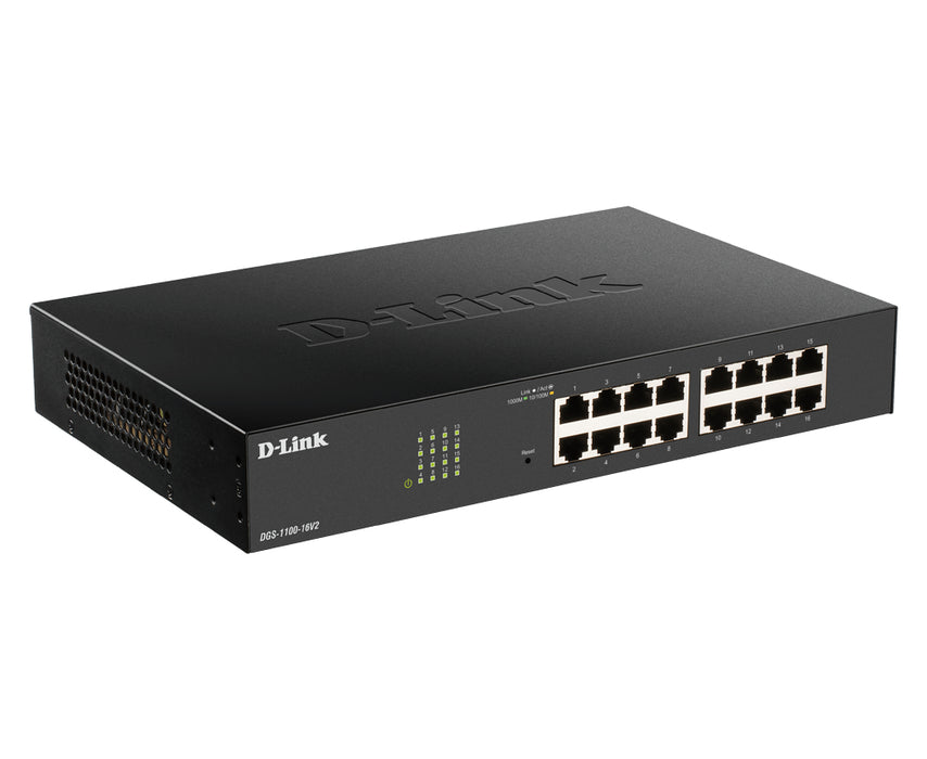 D-Link 24-Port PoE Gigabit Smart Managed Switch, Managed, L2, Gigabit Ethernet (10/100/1000), Full duplex, Power over Ethernet (PoE), Rack mounting