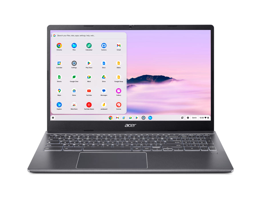 Acer Chromebook Plus 515 CBE595-2-TCO-56LN, Intel® Core™ i5, 39.6 cm (15.6"), 1920 x 1080 pixels, 16 GB, 256 GB, ChromeOS