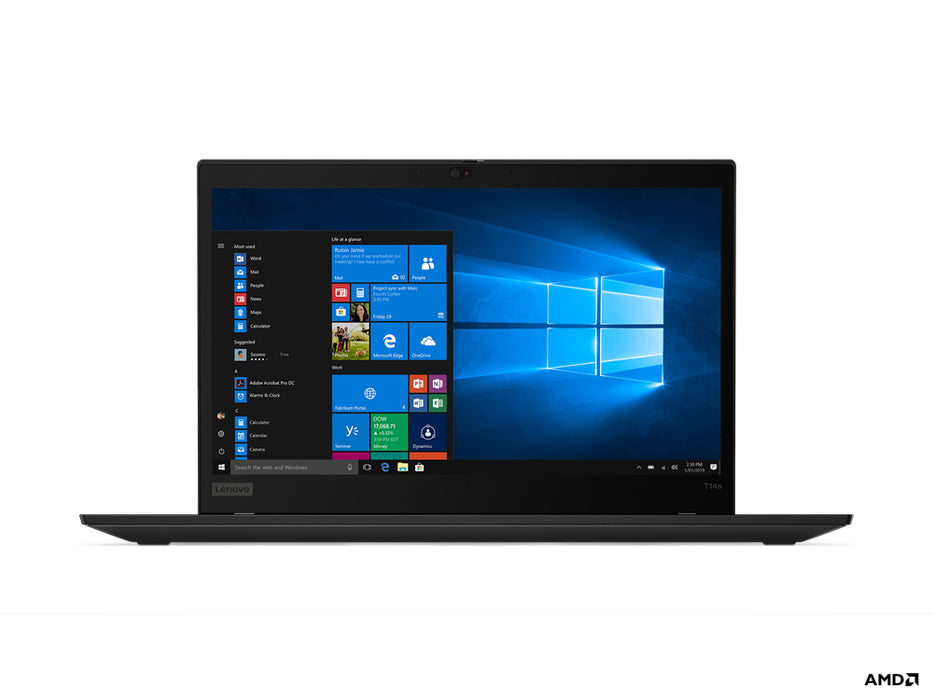 Lenovo ThinkPad T14s Gen 1 (AMD), AMD Ryzen™ 5 PRO, 2.1 GHz, 35.6 cm (14"), 1920 x 1080 pixels, 16 GB, 256 GB