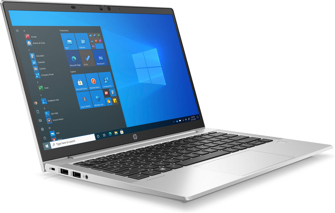 HP ProBook 635 Aero G8, AMD Ryzen™ 5, 33.8 cm (13.3"), 1920 x 1080 pixels, 8 GB, 256 GB, Windows 10 Pro