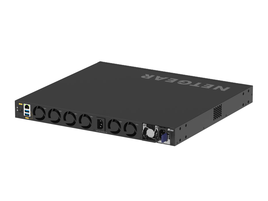 NETGEAR XSM4340V, Managed, L3, 10G Ethernet (100/1000/10000), Power over Ethernet (PoE), Rack mounting, 1U