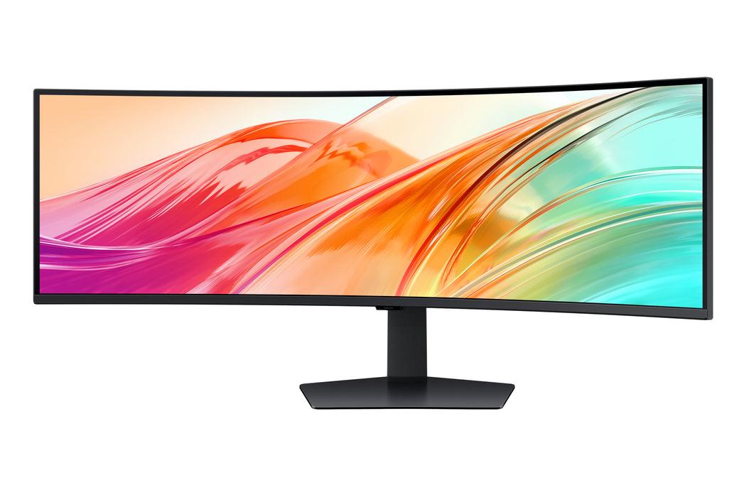 Samsung S95UC, 124.5 cm (49"), 5120 x 1440 pixels, Dual QHD, LCD, 5 ms, Black