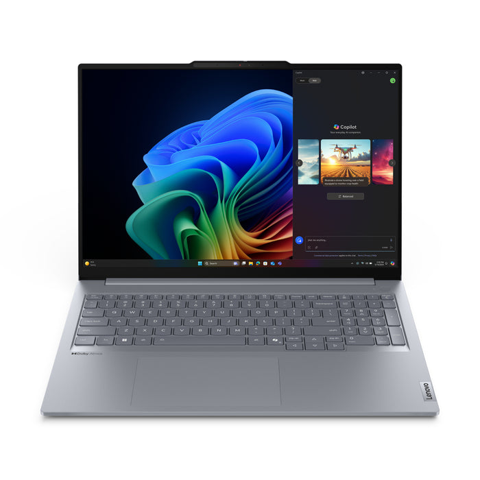 Lenovo ThinkBook 16 G7 QOY Copilot+ PC, Qualcomm Snapdragon, 40.6 cm (16"), 1920 x 1200 pixels, 16 GB, 512 GB, Windows 11 Pro
