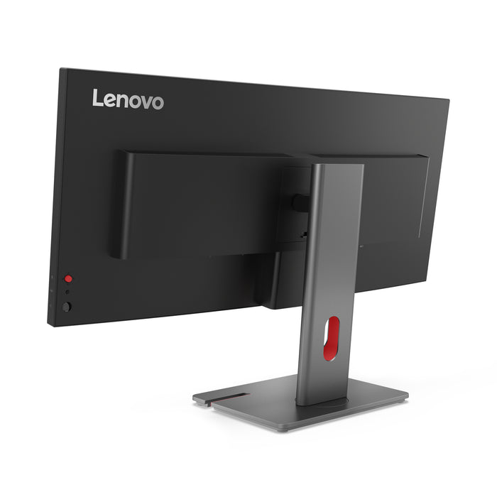 Lenovo ThinkVision P34WD-40 Monitor, 86.4 cm (34"), 3440 x 1440 pixels, Wide Quad HD, LCD, 6 ms, Black