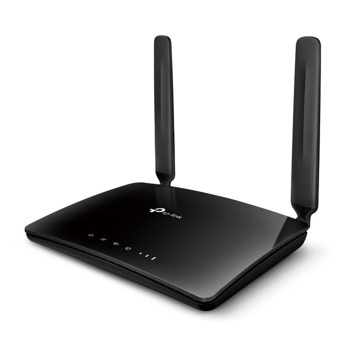 TP-Link Archer MR200, Wi-Fi 5 (802.11ac), Dual-band (2.4 GHz / 5 GHz), Ethernet LAN, 3G, Black, Tabletop router