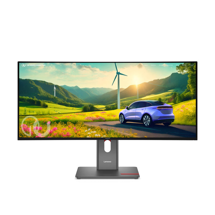 Lenovo ThinkVision P34WD-40 Monitor, 86.4 cm (34"), 3440 x 1440 pixels, Wide Quad HD, LCD, 6 ms, Black