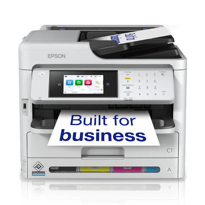 Epson WorkForce Pro WF-C5890DWF Printer, Inkjet, Colour printing, 4800 x 1200 DPI, A4, Direct printing, Black, Grey