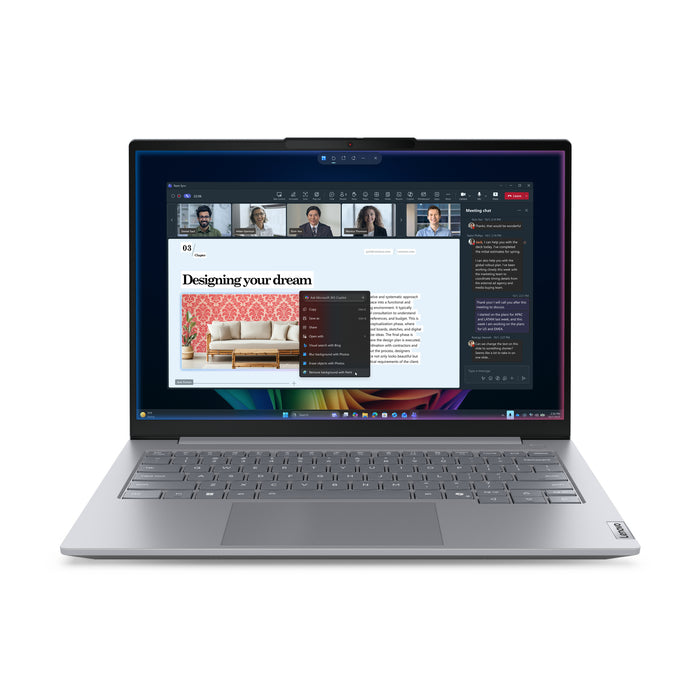 Lenovo ThinkBook 14 G9 IPL Copilot+ PC, Intel Core Ultra 5, 35.6 cm (14"), 1920 x 1200 pixels, 16 GB, 512 GB, Windows 11 Pro