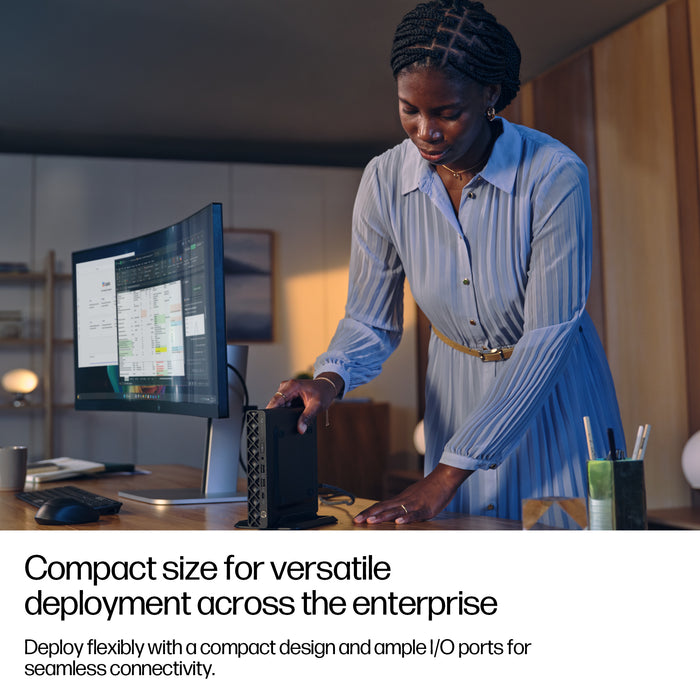 HP EliteDesk 8 Mini G1a AI, 2 GHz, AMD Ryzen Al 7, 350, 32 GB, 1 TB, Windows 11 Pro