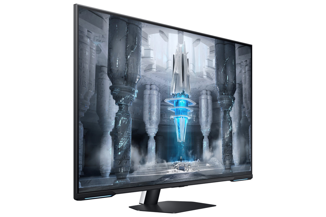 Samsung 43" G70C UHD, Mini-LED, Smart 144Hz Odyssey Gaming Monitor, 109.2 cm (43"), 3840 x 2160 pixels, 4K Ultra HD, LED, 1 ms, White