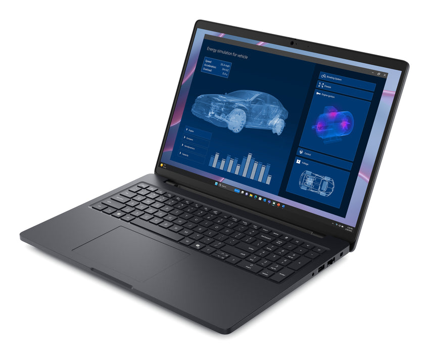 DELL Pro Max 16 MC16255, AMD Ryzen AI 7 PRO, 2 GHz, 40.6 cm (16"), 1920 x 1200 pixels, 32 GB, 512 GB
