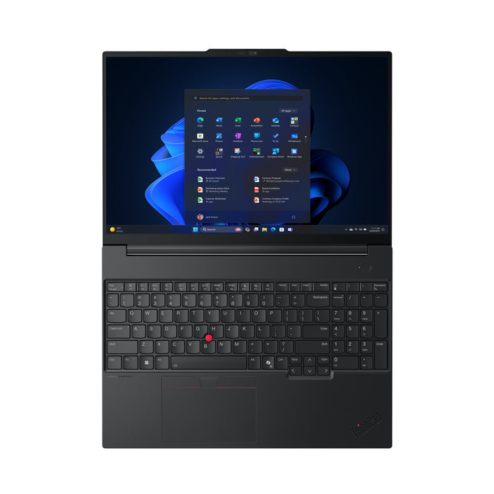 Lenovo ThinkPad E16 Gen 3 (Intel) Copilot+ PC, Intel Core Ultra 5, 40.6 cm (16"), 1920 x 1200 pixels, 16 GB, 512 GB, Windows 11 Pro