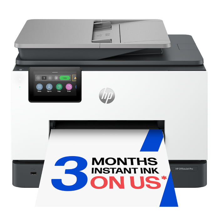 HP OfficeJet Pro 9135 Wireless All-in-One Color Printer, Two-sided printing; Copier, Scanner, Thermal inkjet, Colour printing, 4800 x 1200 DPI, A4, Direct printing, Grey