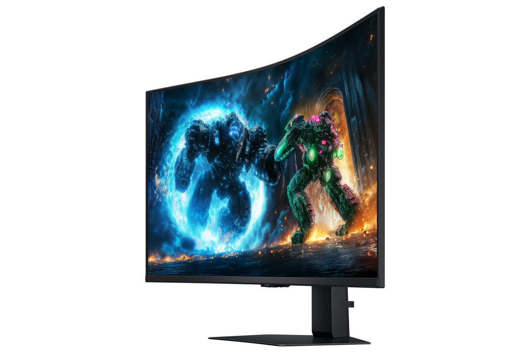 Samsung 37" Odyssey G7 G75F UHD 165Hz Curved Gaming Monitor, 94 cm (37"), 3840 x 2160 pixels, 4K Ultra HD, LCD, 1 ms, Black