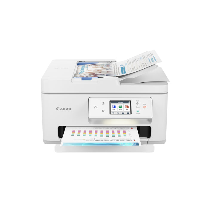Canon PIXMA TS7750i, Inkjet, Colour printing, 1200 x 1200 DPI, Colour copying, A4, White