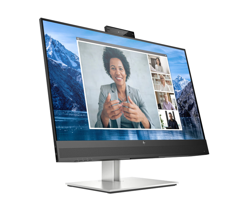 HP E-Series E27m G4 QHD USB-C Conferencing Monitor, 68.6 cm (27"), 2560 x 1440 pixels, Quad HD, LCD, 5 ms, Black