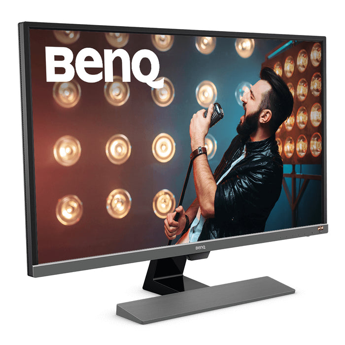 BenQ EW3270U, 80 cm (31.5"), 3840 x 2160 pixels, 4K Ultra HD, LED, 4 ms, Black, Grey, Metallic