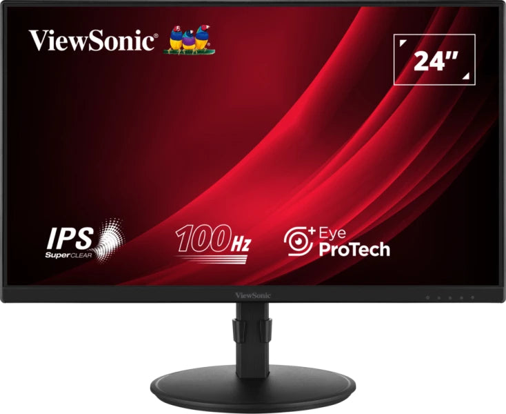 Viewsonic VA VA2408-HDJ, 61 cm (24"), 1920 x 1080 pixels, Full HD, LED, 5 ms, Black