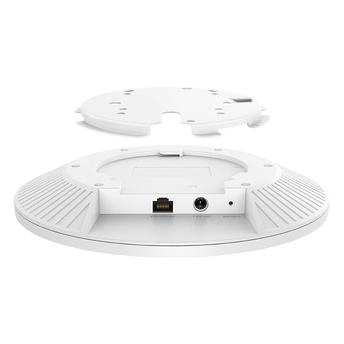 TP-Link Omada BE9300 Ceiling Mount Tri-Band Wi-Fi 7 Access Point, 2.4 GHz, 5 GHz, 6 GHz, 9300 Mbit/s, SNMP, SNMPv2, SNMPv3, WPA-Enterprise, WPA-Personal, WPA2-Enterprise, WPA2-Personal,..., 2500 Mbit/s