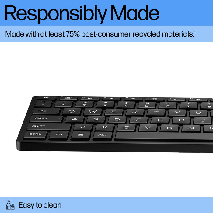 HP Wired Desktop 320MK Mouse and Keyboard, Full-size (100%), Wired, USB, Membrane, Black, Mouse included