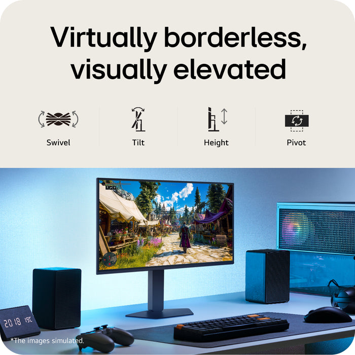 LG ELECTRONICS, 68.6 cm (27"), 1920 x 1080 pixels, Full HD, LCD, 1 ms, Black