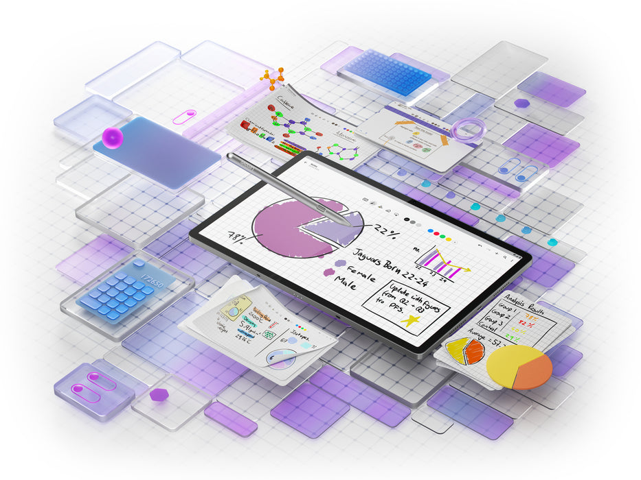 Lenovo Idea Tab Pro, 32.3 cm (12.7"), 2944 x 1840 pixels, 128 GB, 8 GB, Android 14, Grey