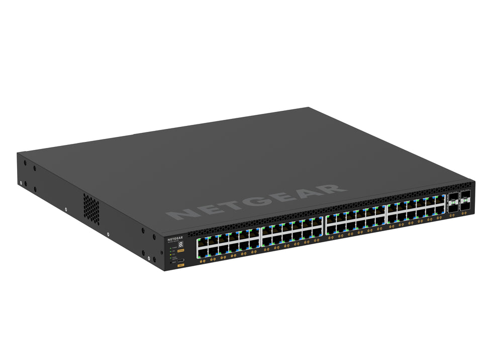 NETGEAR GSM4352, Managed, L3, Gigabit Ethernet (10/100/1000), Power over Ethernet (PoE), Rack mounting, 1U