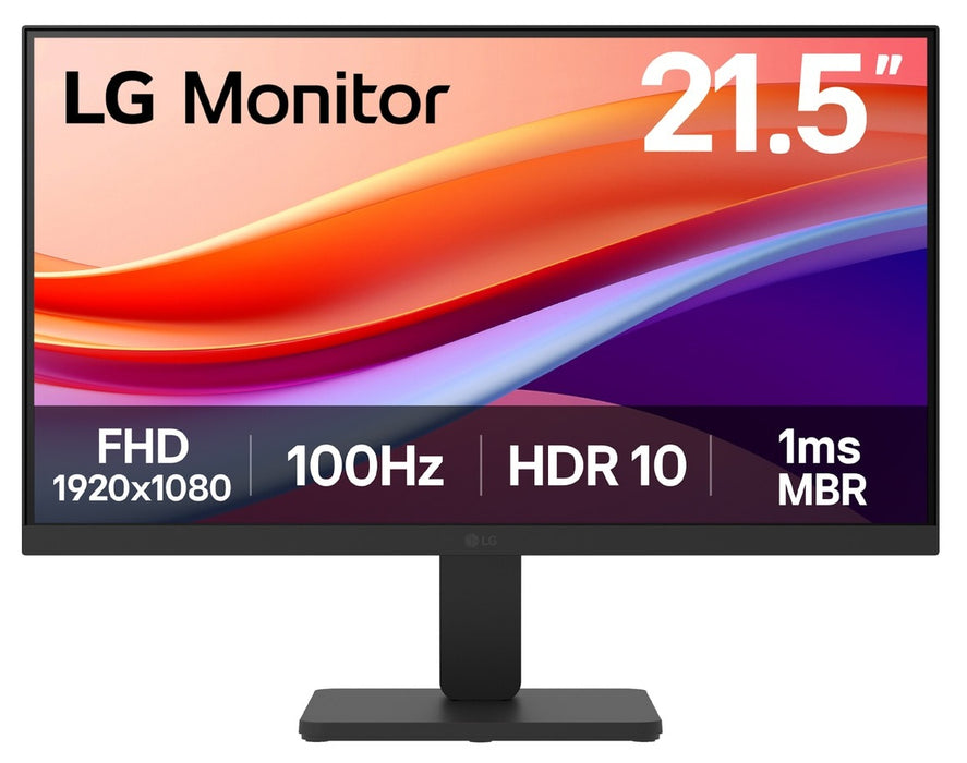 LG 22U401A-B, 54.6 cm (21.5"), 1920 x 1080 pixels, Full HD, LED, 5 ms, Black