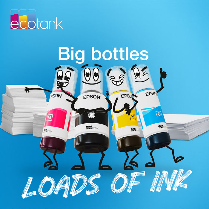 Epson 113 EcoTank 4-colour Multipack, Black, Cyan, Magenta, Yellow, Pigment-based ink, Pigment-based ink, 65 ml, 1 pc(s), Multi pack