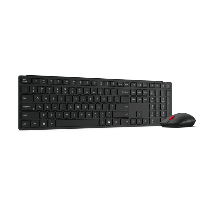 Lenovo 4X31S04847, Full-size (100%), Wireless, RF Wireless + Bluetooth, Black, Mouse included
