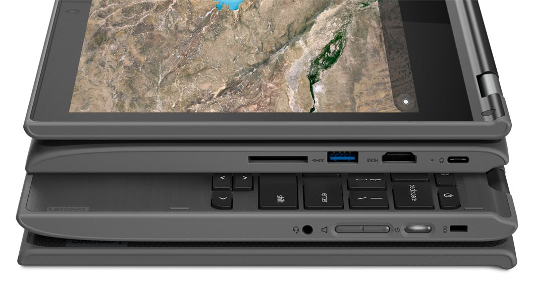 Lenovo 300e Chromebook 2nd Gen, Intel® Celeron® N, 1.1 GHz, 29.5 cm (11.6"), 1366 x 768 pixels, 4 GB, 32 GB