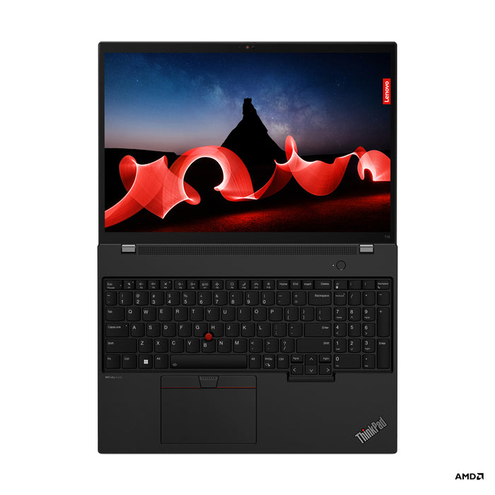 Lenovo ThinkPad T16 Gen 2 (AMD), AMD Ryzen™ 7 PRO, 3.3 GHz, 40.6 cm (16"), 1920 x 1200 pixels, 16 GB, 512 GB