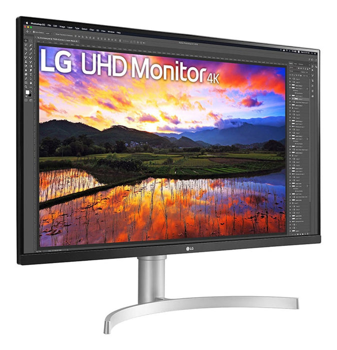 LG 32UN650K-W, 81.3 cm (32"), 3840 x 2160 pixels, 4K Ultra HD, LED, 5 ms, White