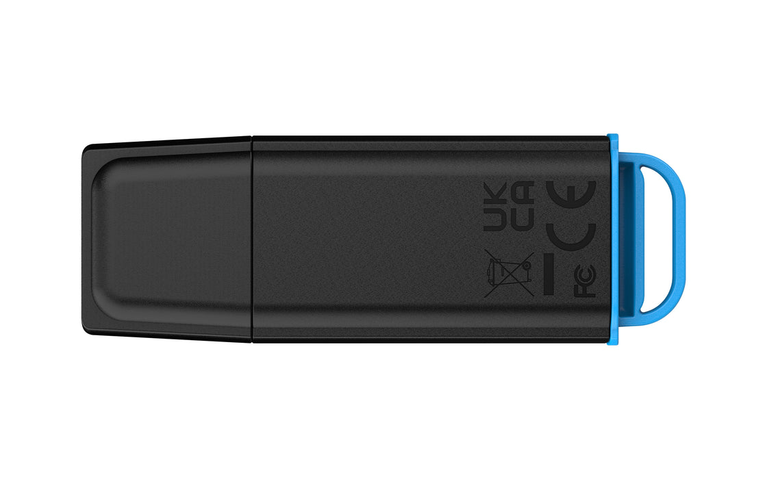 Kingston Technology DataTraveler 128GB Portable USB 3.2 Gen 1 Exodia Black/Blue, 128 GB, USB Type-A, 3.2 Gen 1 (3.1 Gen 1), Cap, 8.96 g, Black, Blue
