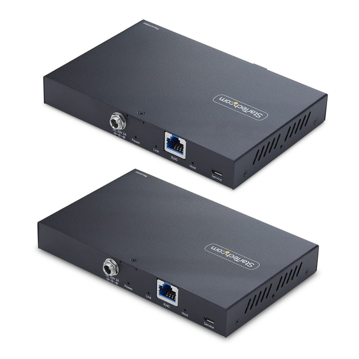 StarTech.com 4-Port USB 3.0 Extender over Ethernet up to 330ft (100m) via Cat6a / Cat7 / Cat8 RJ45 Cable, Extension for Remote USB Devices, 4x USB-A 5Gbps Hub, TAA, 100 mm, 150 mm, 20.5 mm, 350 g, 250 mm, 170 mm